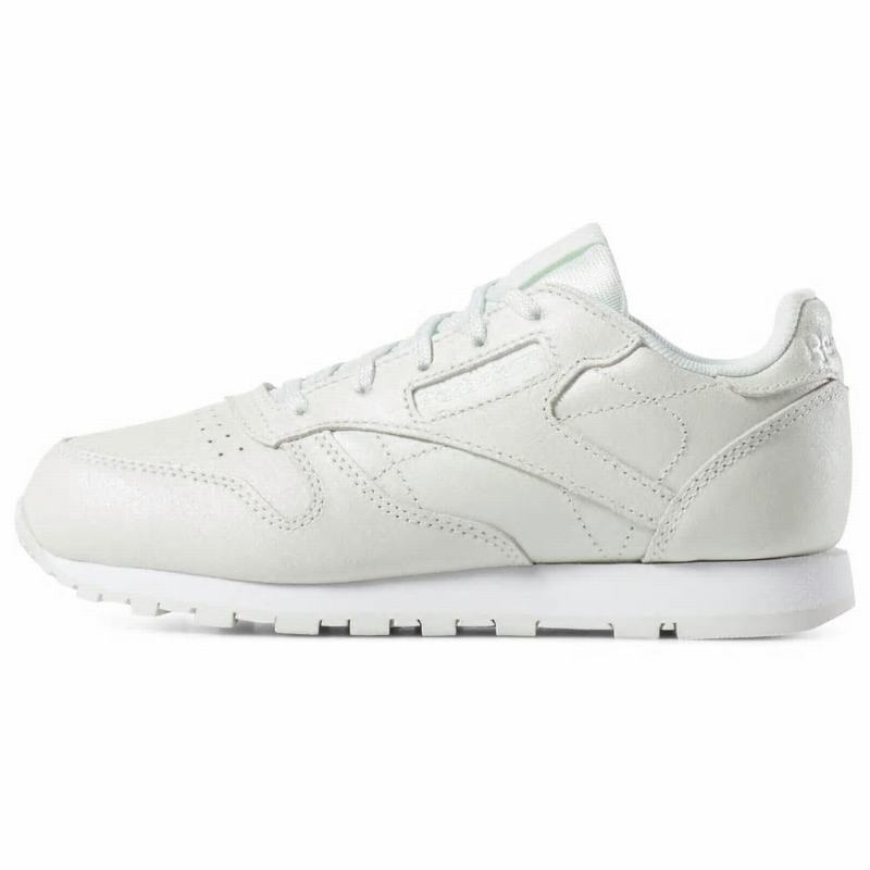 Reebok Classic Leather Tenisky Dievcenske - Biele PB7454VN